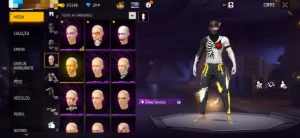 Conta gemada barata e segura - Free Fire