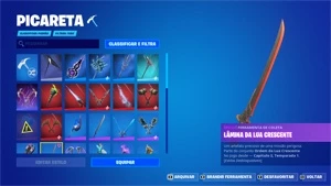 conta fortnite com muitas skins
