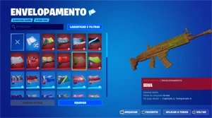 conta fortnite com muitas skins