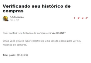 CONTA VALORANT BOAS SKINS PREÇO BAIXO