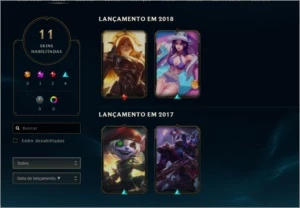 Conta League of Legens - LVL 33, MD10 incompleta - League of Legends LOL