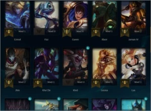 Conta League of Legens - LVL 33, MD10 incompleta - League of Legends LOL