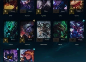 Conta League of Legens - LVL 33, MD10 incompleta - League of Legends LOL