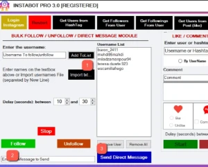 Painel para extrair seguidores instagram - Outros