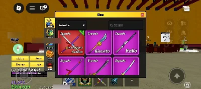 Conta boa pra pvp,Raid, e muito mais - Roblox