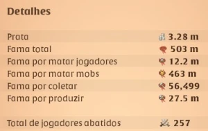 Conta Albion 503M E-Mail Próprio! 1200 IP set 4.1 - Albion Online