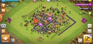 Conta Clash of clans CV 8 barata