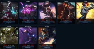 Conta diamond League of Legends LOL