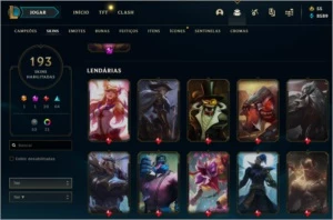 Conta de League of Legends LOL