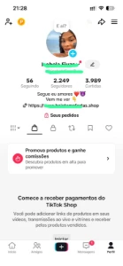 Conta TikTok SHOP Liberado - 2k Seguidores - Outros