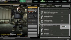Conta CA Major 1, Possui Level Up!, 10 Armas WGB Permanentes - Combat Arms