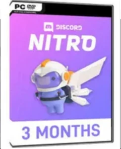 Discord Nitro Gaming 3 Mêses + 6 Impulsos +ENVIO IMEDIATO - Outros