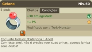 Henual - Gelano PA +30 agi - Dofus