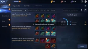 Mir4- Conta Nível 85, 120k de Poder, 3 Itens épicos - SA23