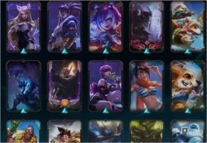 Conta Diamond 1 SoloQ Diamond 3 Flex 158 skins - League of Legends LOL