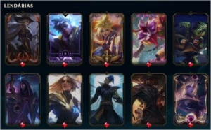 Conta Diamond 1 SoloQ Diamond 3 Flex 158 skins - League of Legends LOL