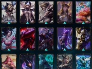 Conta Diamond 1 SoloQ Diamond 3 Flex 158 skins - League of Legends LOL