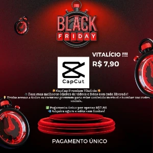 Cap cut vitalício - Digital Services