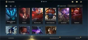 CONTA WILD RIFT ESMERALDA 3 - PRECISO VENDER URGENTE - League of Legends: Wild Rift LOL WR