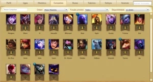 CONTA LEAGUE OF LEGENDS BR- 6 SKINS - 24 CHAMPS - UNRANKED LOL