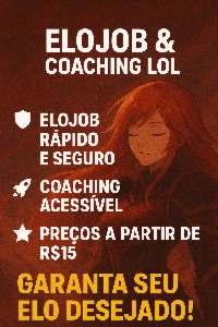 ELOJOB - DUOBOOST - MD5 - VITÓRIAS - LEAGUE OF LEGENDS LOL