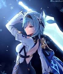 Eula + Albedo + Keqing + Jean AR 41 - Genshin Impact