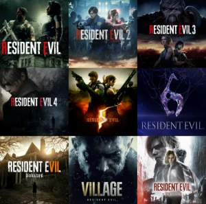 Coleção Com Todos Os Resident Evil Pc Completo Steam