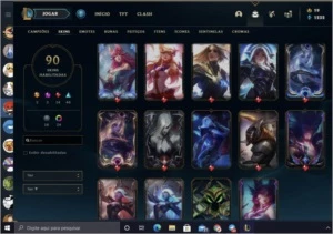 Conta League of Legends LOL
