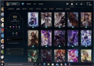 Conta League of Legends LOL