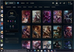 Conta League of Legends LOL