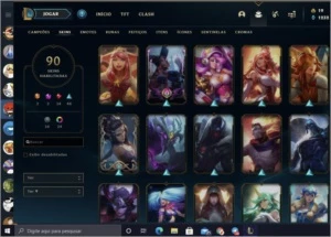 Conta League of Legends LOL