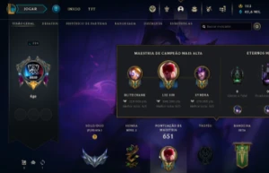 Conta lol - 372 skins - 590 icones - Todos campeões - League of Legends