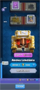 Clash Royale lv11 com 11 lendárias e com troca de nome