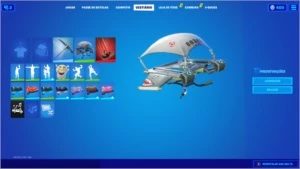 Conta com TUBARAO MAKO, Floco de Neve e + raros - Fortnite