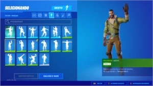 Conta com TUBARAO MAKO, Floco de Neve e + raros - Fortnite