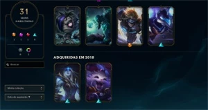 Conta  de lol lvl 84 - 2 Skins vitoriosas League of Legends