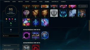 Conta  de lol lvl 84 - 2 Skins vitoriosas League of Legends