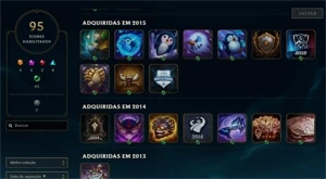 Conta  de lol lvl 84 - 2 Skins vitoriosas League of Legends