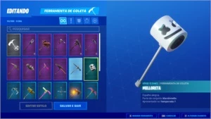 Conta Fortnite S4 - S8 18 skins lendárias/27 skins épicas