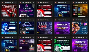 IPTV Centenas de Panfletos e Banners Prontos para Vender - Outros