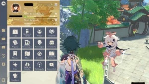 Conta AR 48 com Zhongli, Xiao, Diluc c1e Mona +3  Arma 5* - Genshin Impact