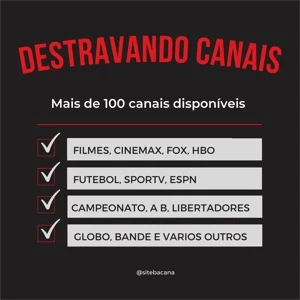 MAIS DE 100 CANAIS - (ESPORTES, FILMES, JORNAIS ETC...) - Serviços Digitais