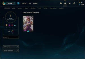 Conta Diamante 2 de League of Legends LOL
