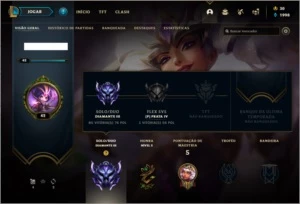 Conta Diamante 2 de League of Legends LOL