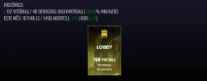 Conta PRIME Counter-Strike Level 20 na GC & Lvl 8 na FACEIT - Counter Strike CS