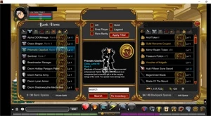 Adventure Quest World Conta de 2013 + 6Upholder AQW