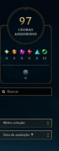 Conta gold League of legends LOL