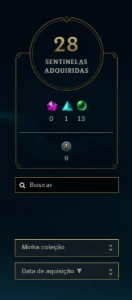 Conta gold League of legends LOL