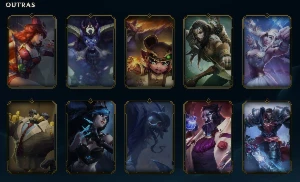 Conta League of Legends Full Acesso - 119 Champs e 50 Skins LOL