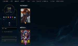 Conta League of Legends Full Acesso - 119 Champs e 50 Skins LOL